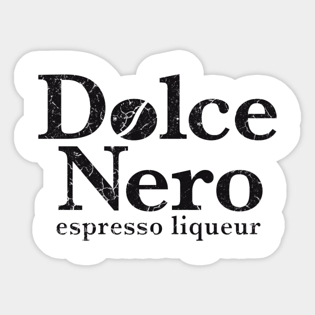 dolce nero liquor espresso Sticker by Wellcome Collection